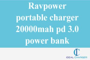 Ravpower portable charger 20000mah pd 3.0 power bank